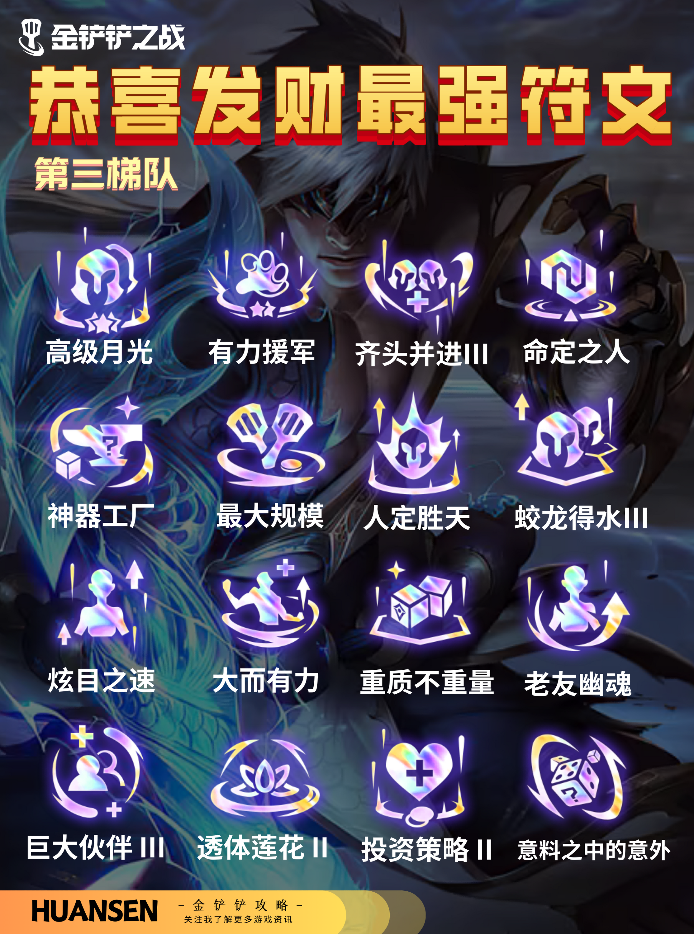 金铲铲之战最强符文排行榜